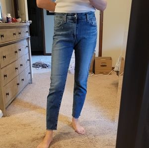 AG denim Mari crop size 28